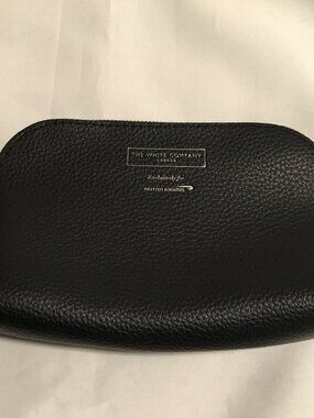British Airways (BA) First Class Amenity Vanity Kit by The White Company Black